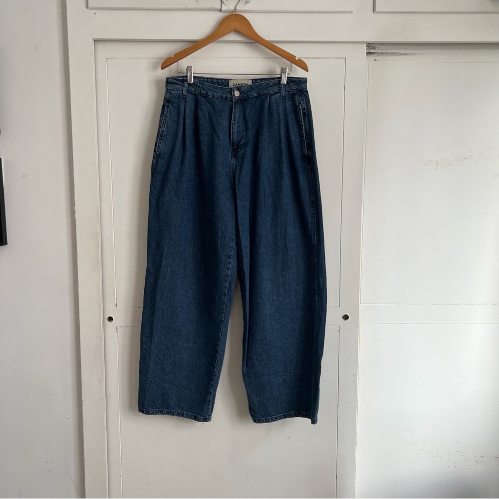 Damson Madder Vintage Wash Sailor Wide Leg